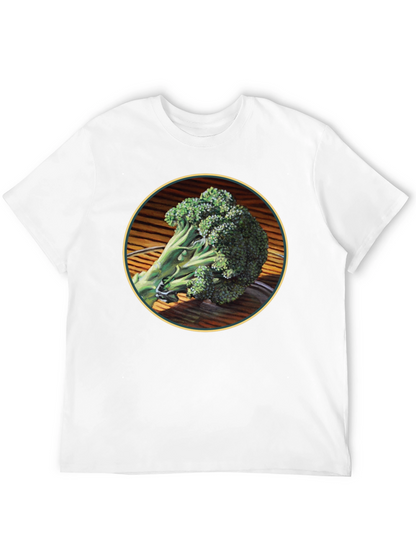 Broccoli Graphic Tee - Fresh Vegetable Design