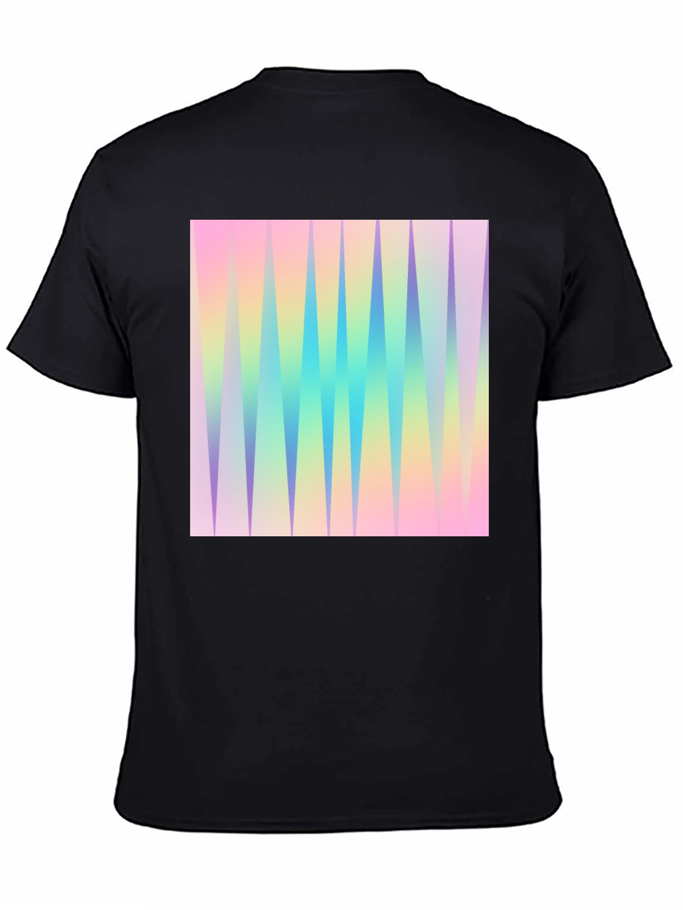 Prism Peak Mens Black T-Shirt