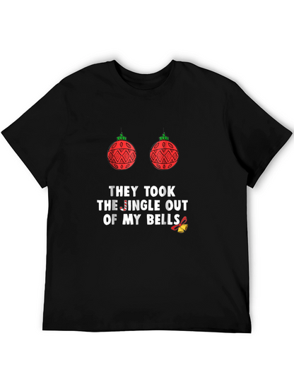 Funny Holiday Humor T-Shirt: Jingle Bells Removed