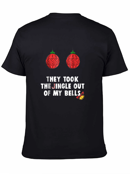 Funny Holiday Humor T-Shirt: Jingle Bells Removed