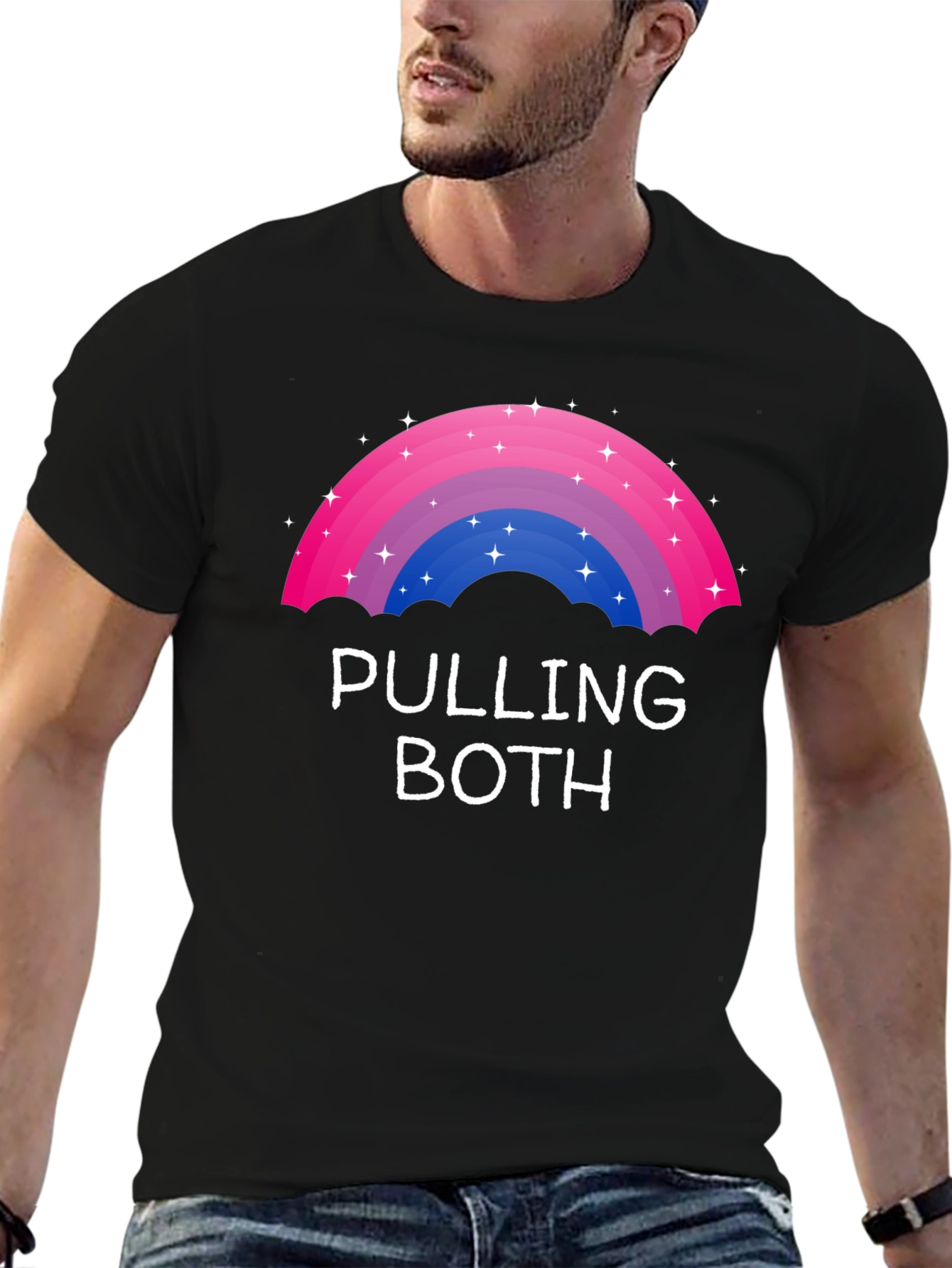 Pulling Both Bisexual Pride T-Shirt
