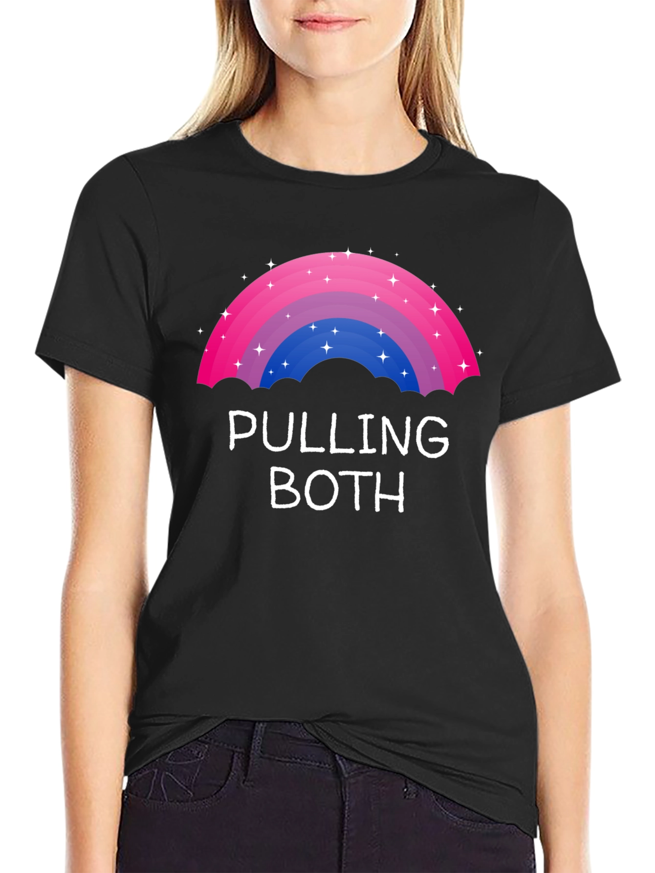 Pulling Both Bisexual Pride T-Shirt