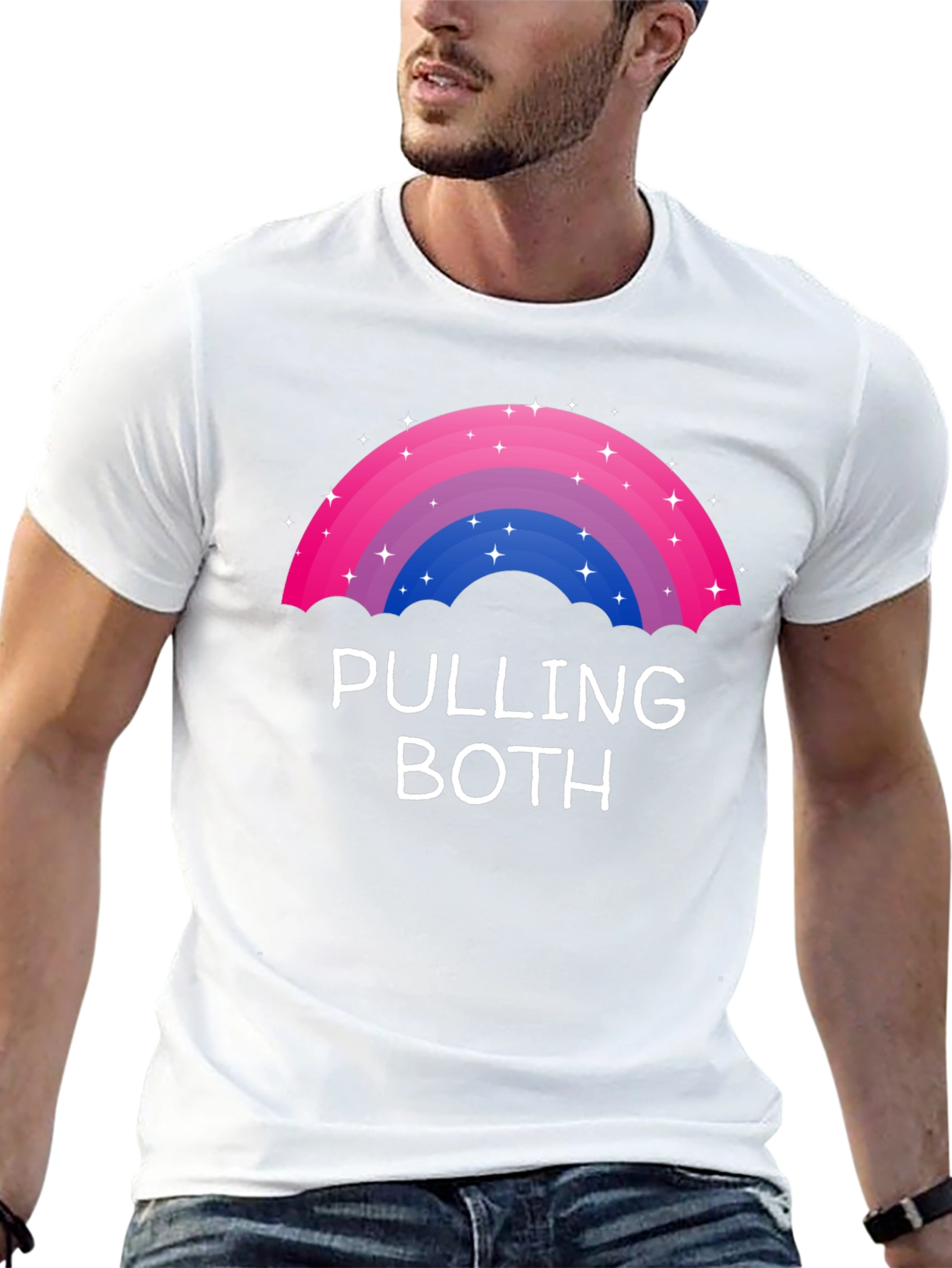 Pulling Both Bisexual Pride T-Shirt