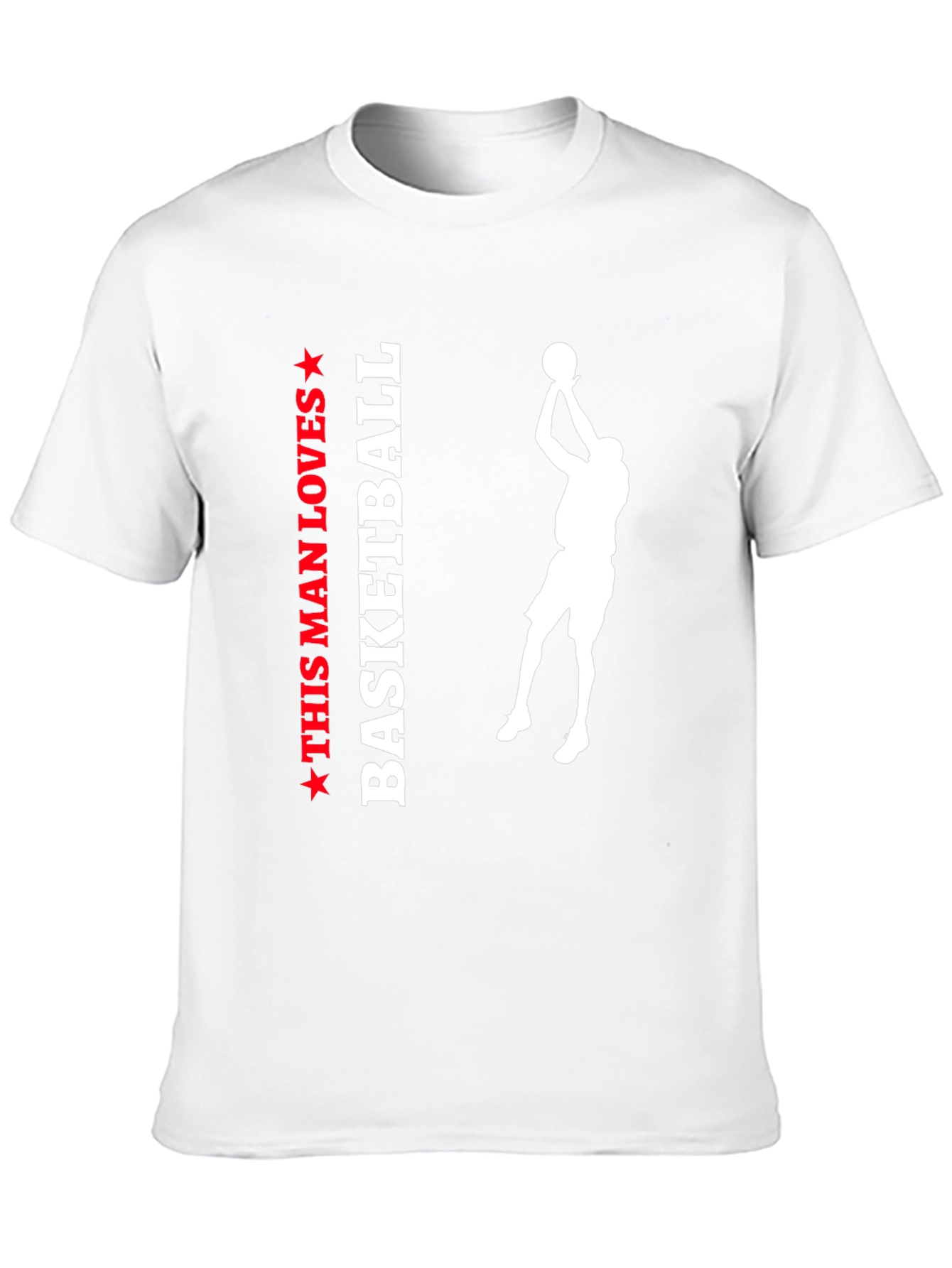 This Man Loves Basketball Graphic Tee