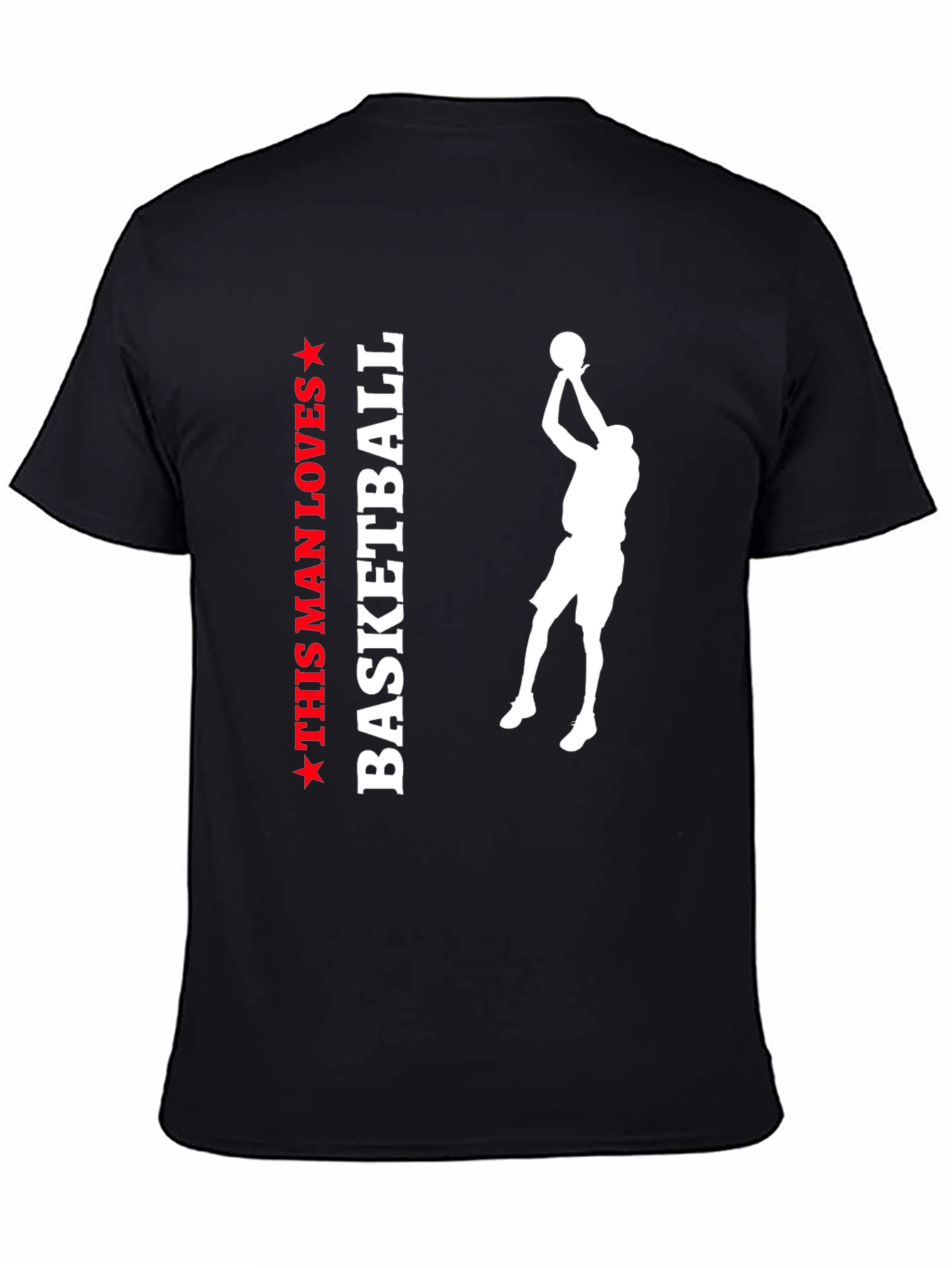 This Man Loves Basketball Graphic Tee