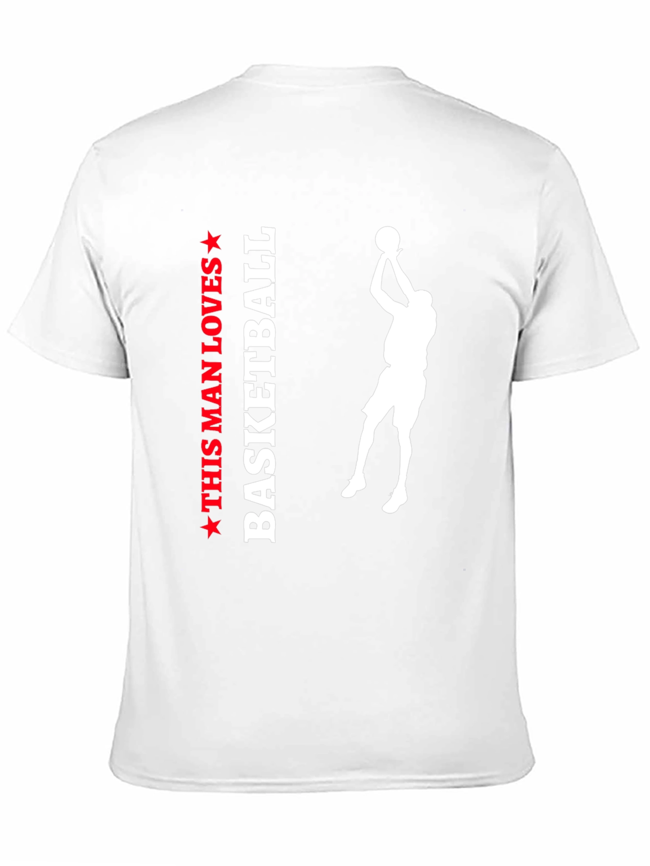 This Man Loves Basketball Graphic Tee