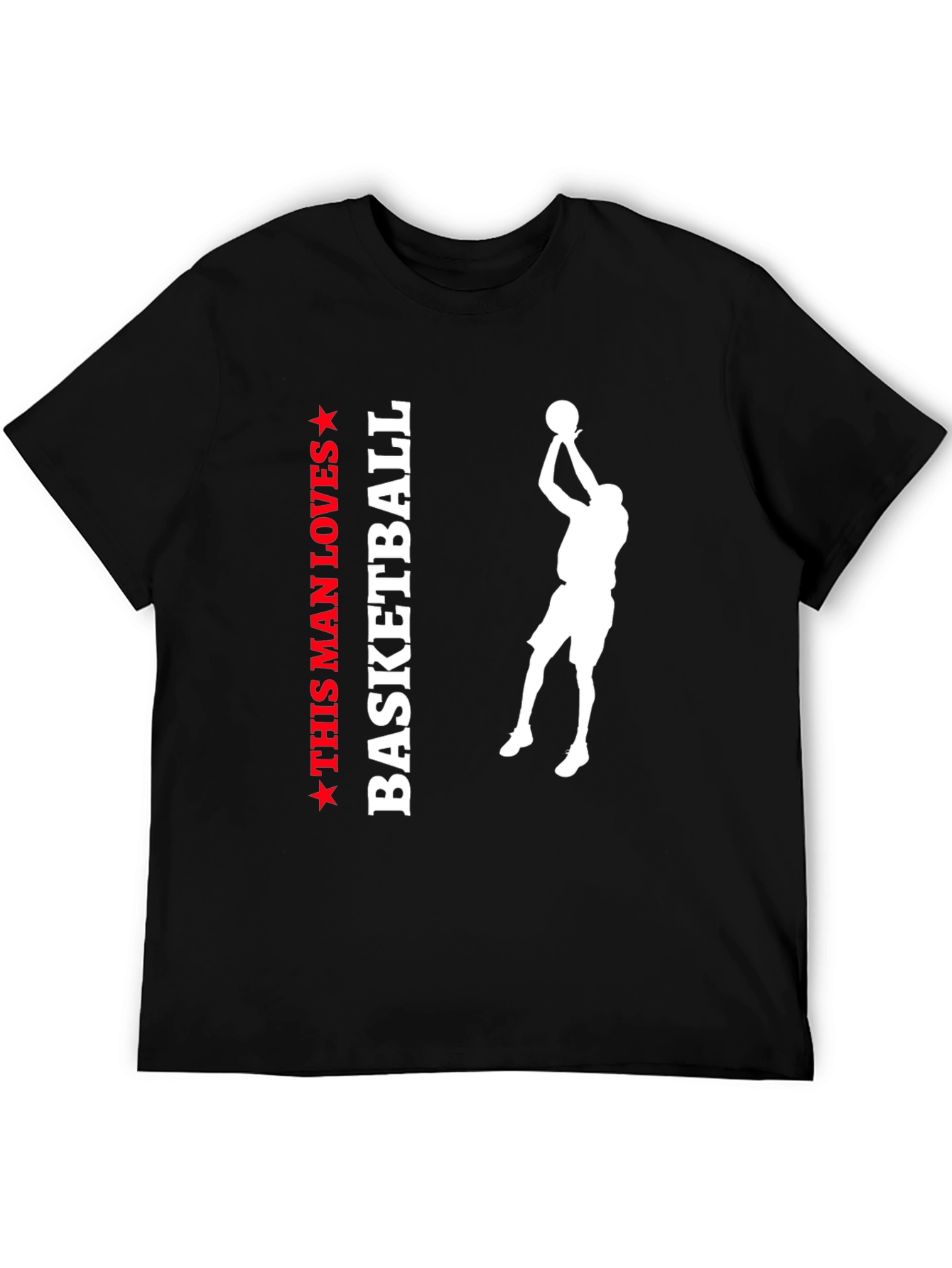 This Man Loves Basketball Graphic Tee