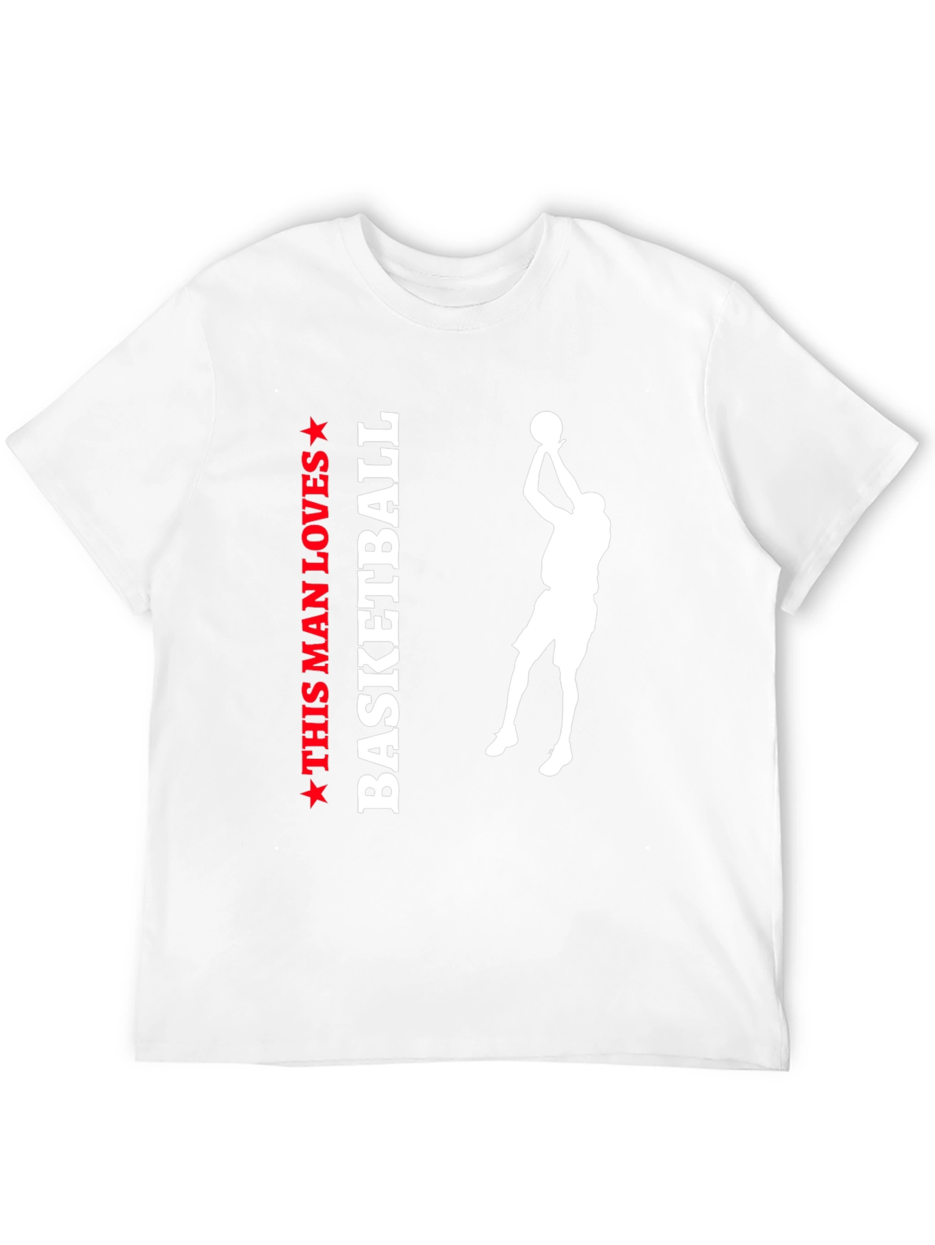 This Man Loves Basketball Graphic Tee