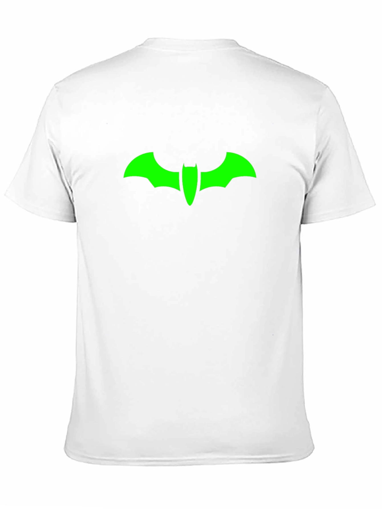 Green Bat Symbol Black T-Shirt