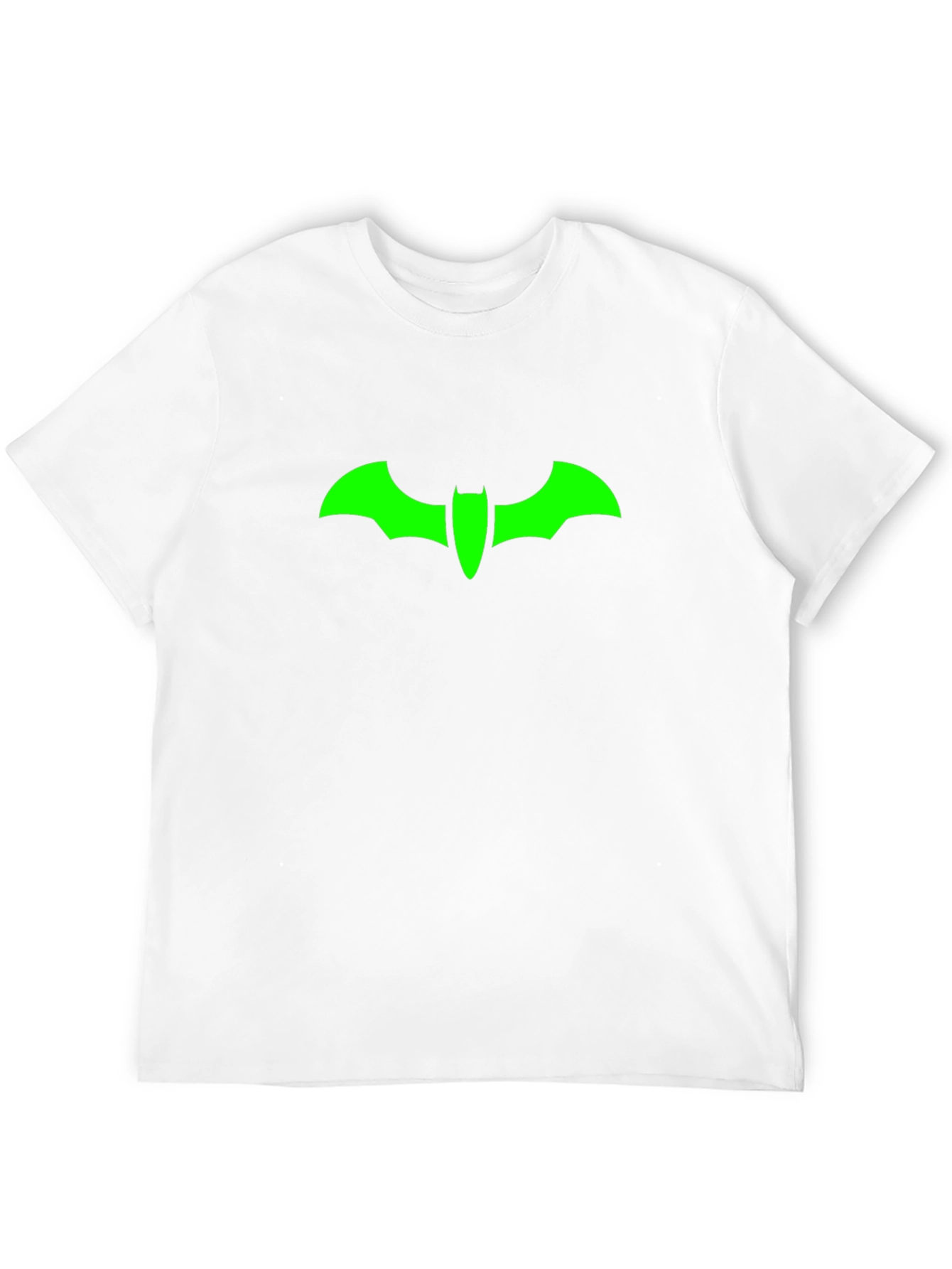 Green Bat Symbol Black T-Shirt