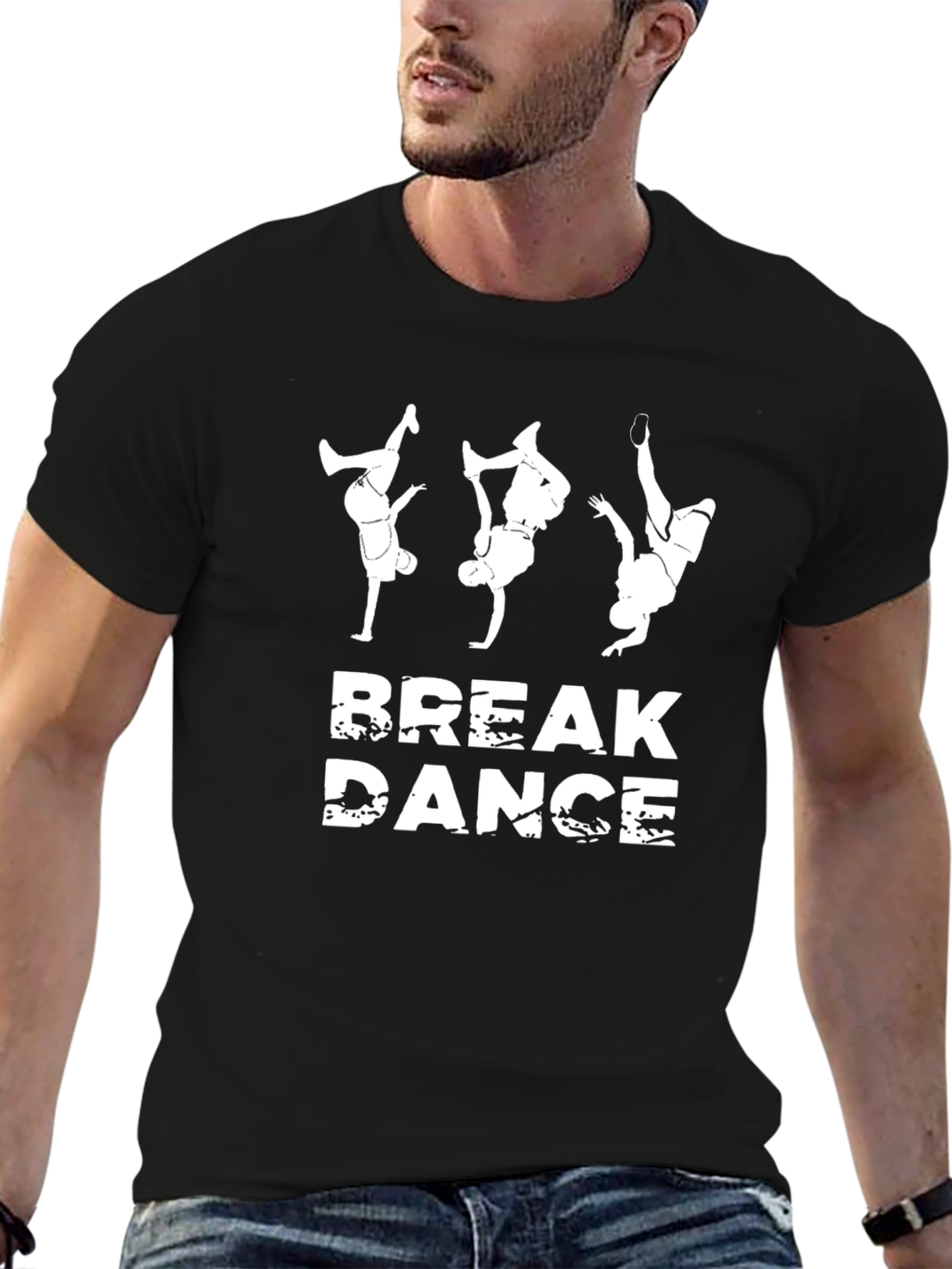 Break Dance T-Shirt: Street Style Cotton Tee