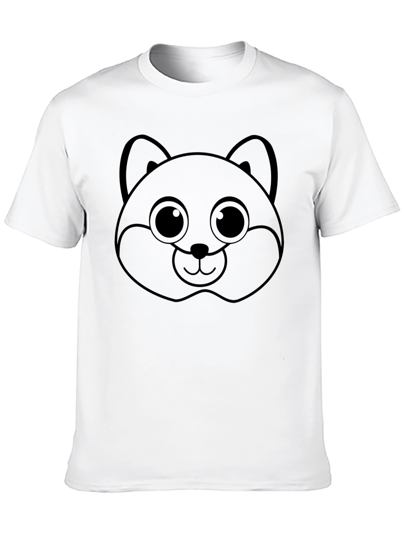 Cute Cartoon Bear Graphic T-Shirt