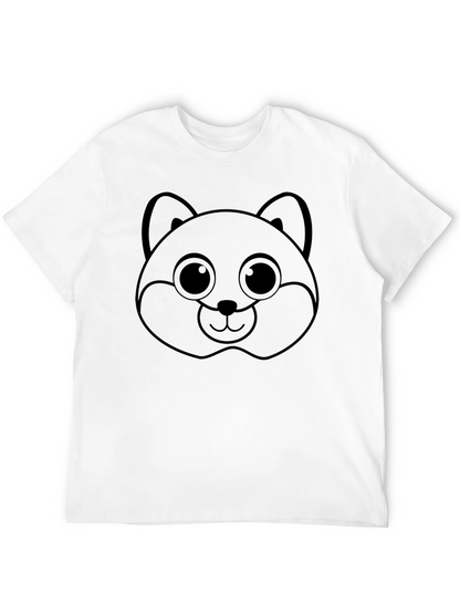 Cute Cartoon Bear Graphic T-Shirt