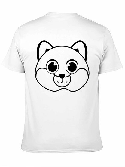 Cute Cartoon Bear Graphic T-Shirt