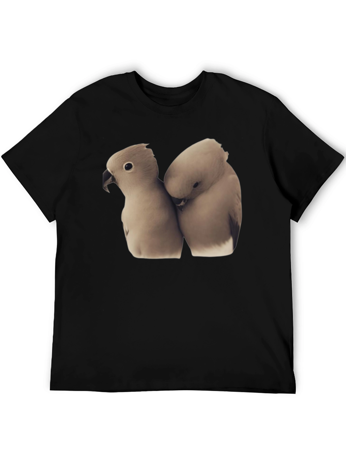 Loving Birds T-Shirt Soft Cotton Tee