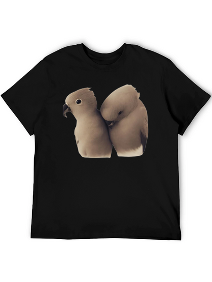 Loving Birds T-Shirt Soft Cotton Tee