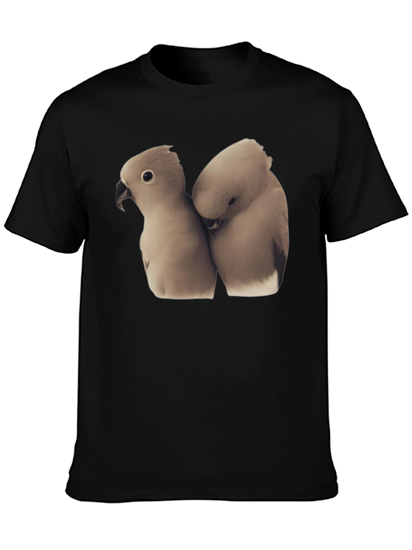Loving Birds T-Shirt Soft Cotton Tee