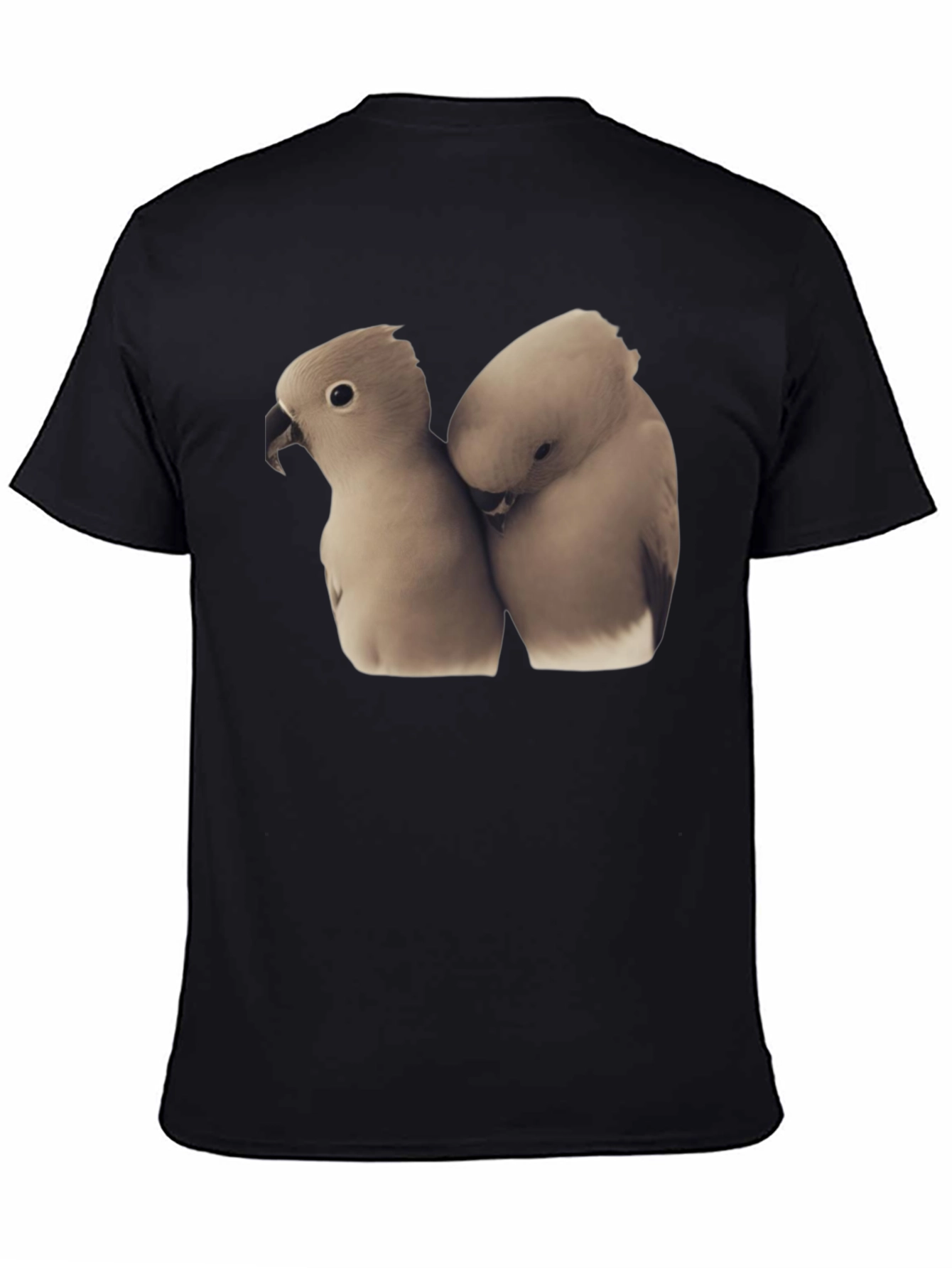 Loving Birds T-Shirt Soft Cotton Tee
