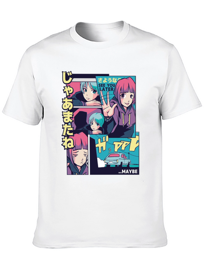 Anime Manga Style Graphic Tee