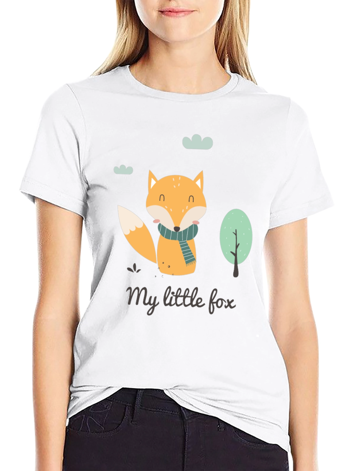 My Little Fox Graphic T-Shirt