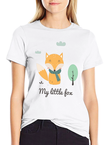 My Little Fox Graphic T-Shirt
