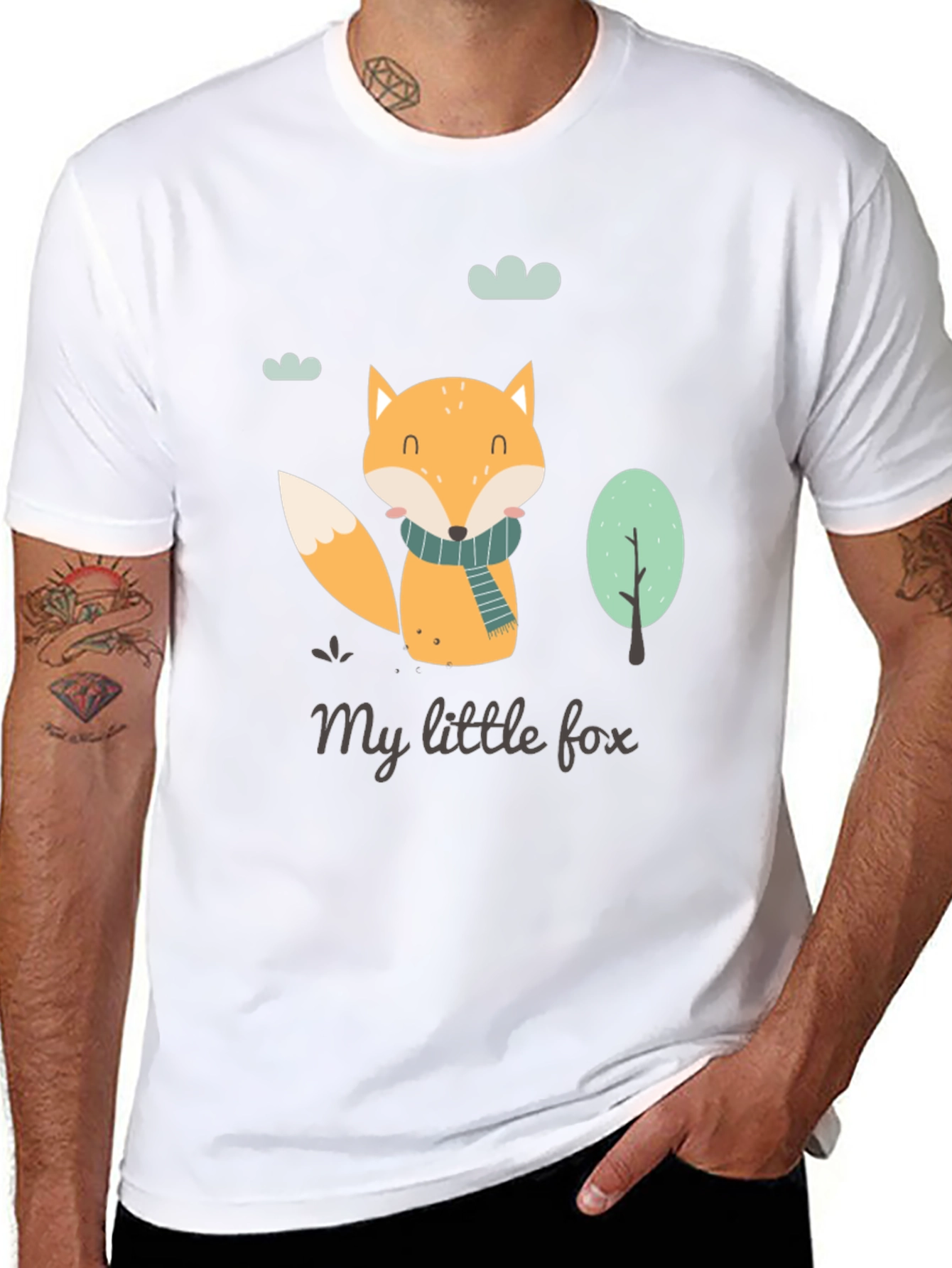 My Little Fox Graphic T-Shirt