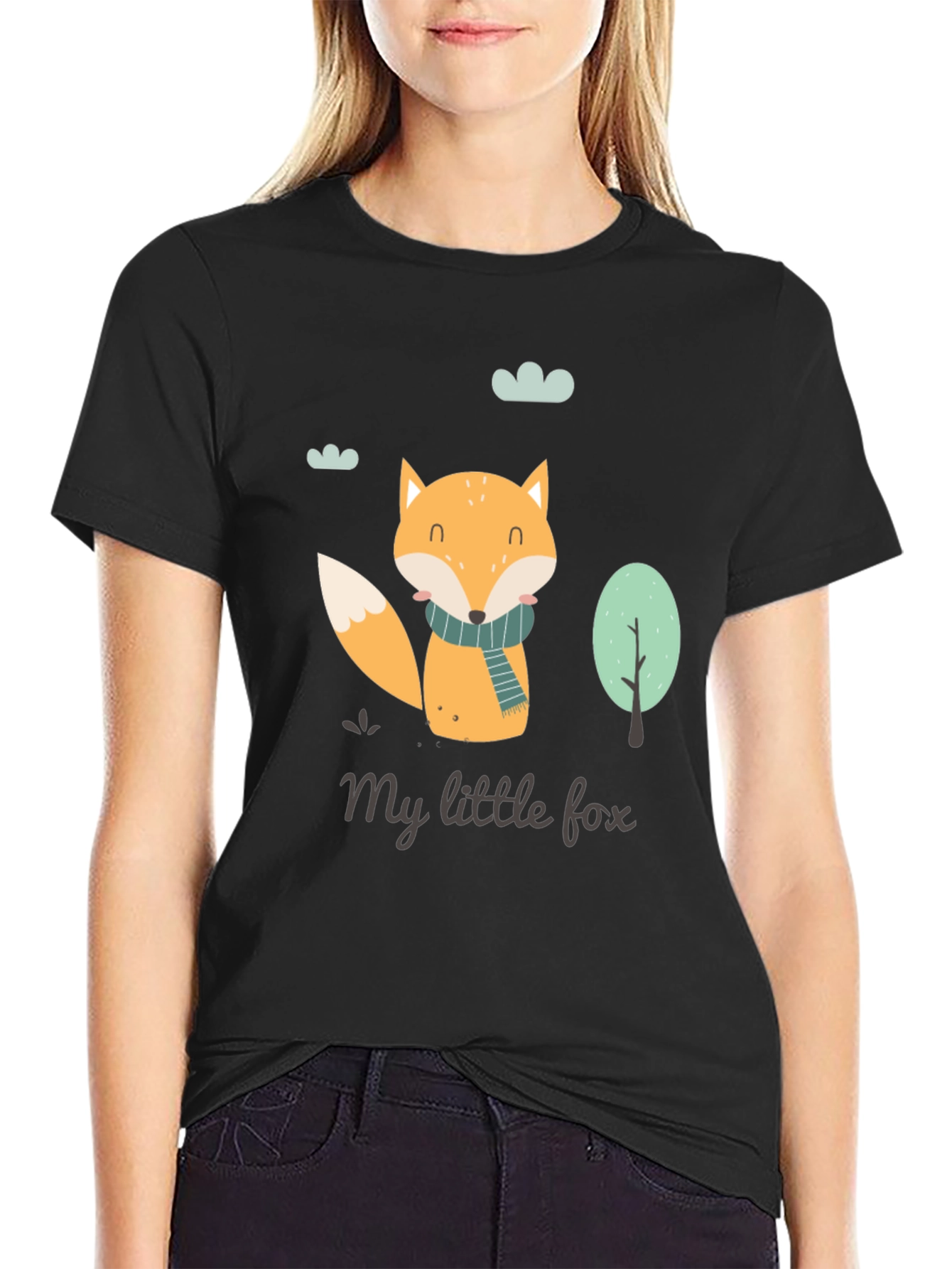 My Little Fox Graphic T-Shirt
