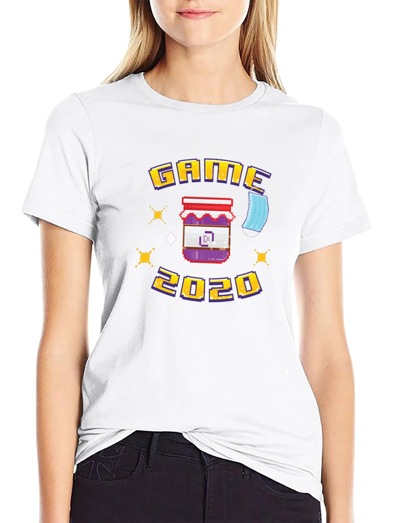 Game 2020 T-Shirt - Pixel Art Design