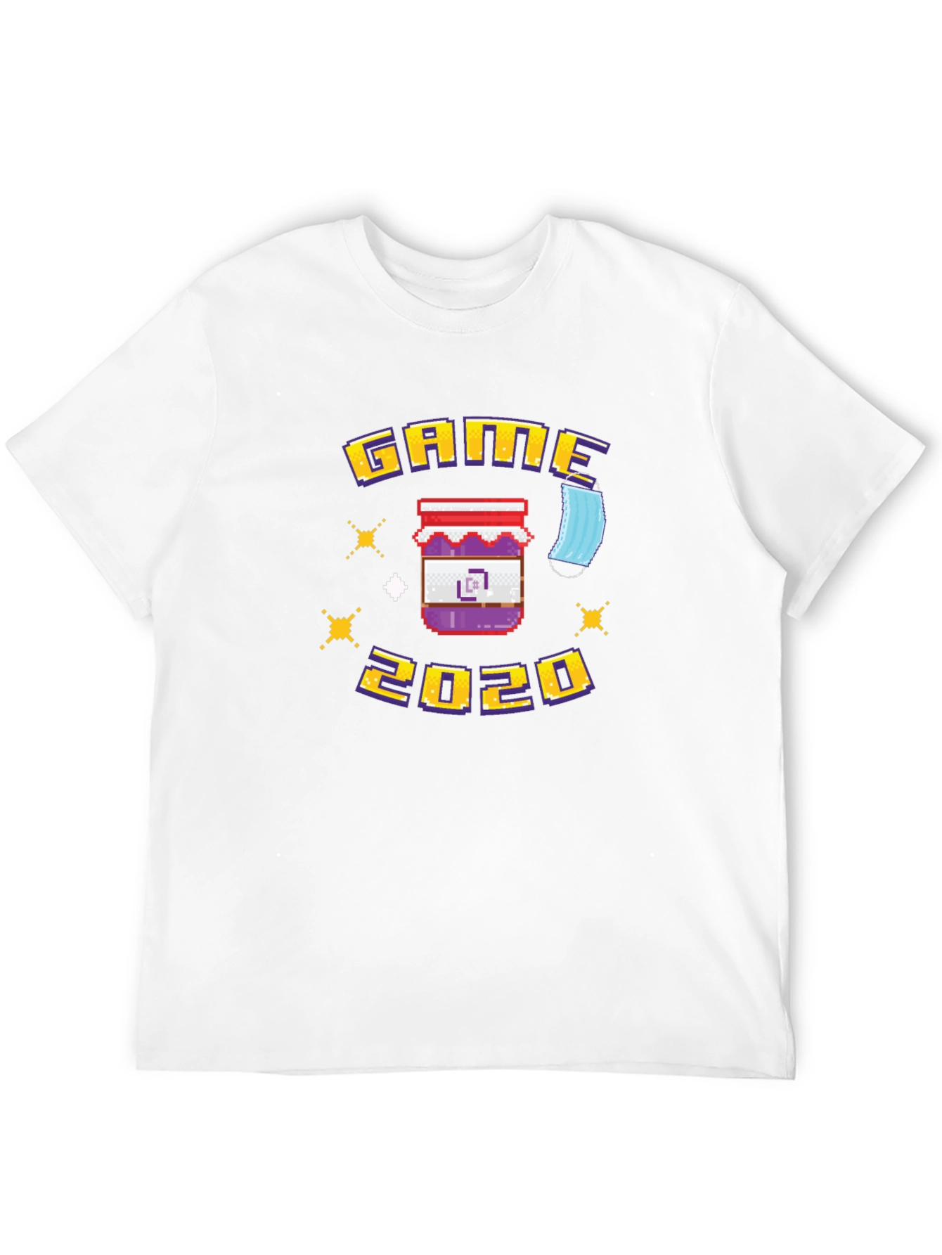 Game 2020 T-Shirt - Pixel Art Design