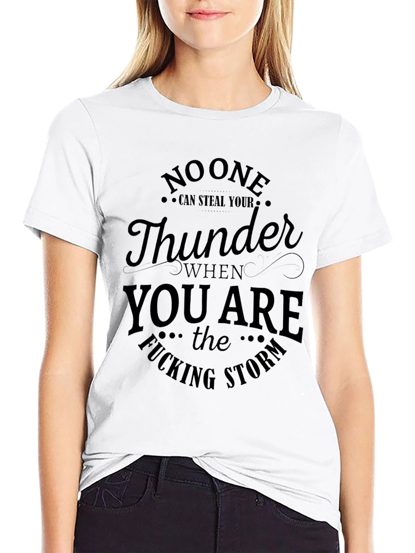 No One Can Steal Your Thunder Graphic T-Shirt