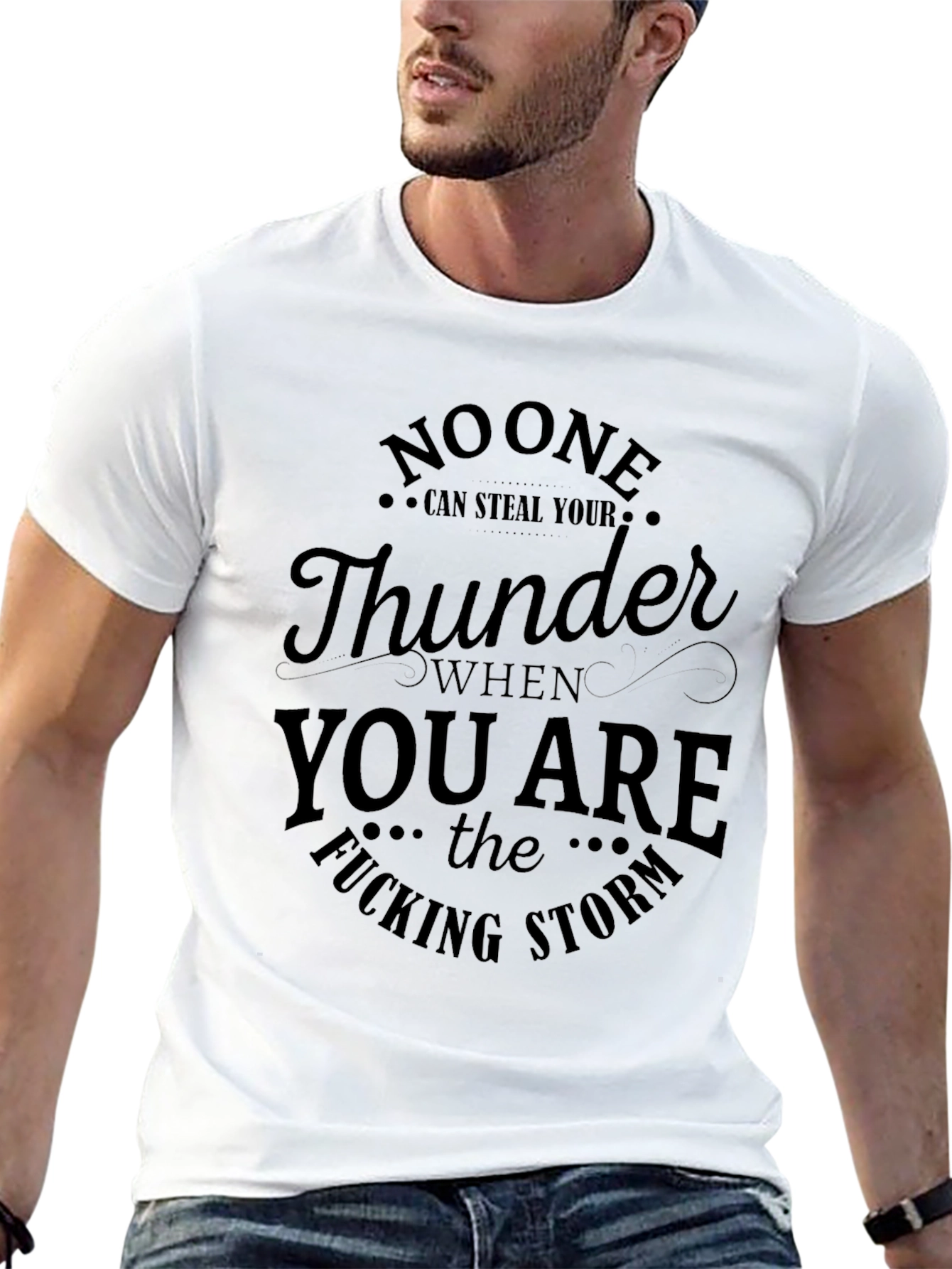 No One Can Steal Your Thunder Graphic T-Shirt