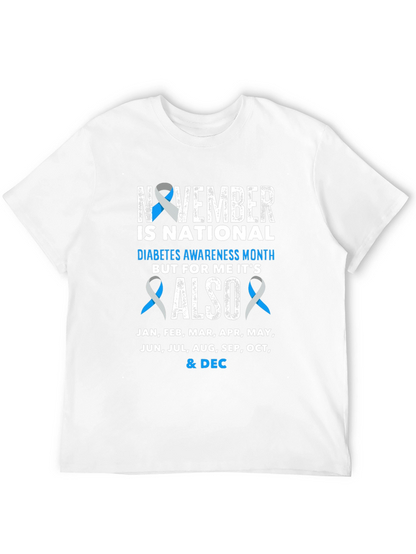 Diabetes Awareness All Year T-Shirt