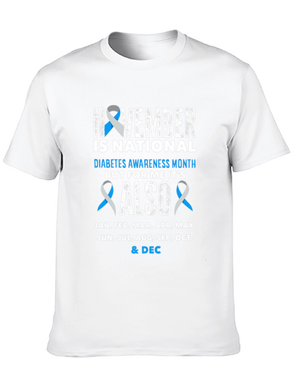 Diabetes Awareness All Year T-Shirt