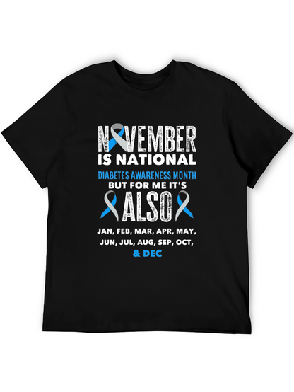 Diabetes Awareness All Year T-Shirt
