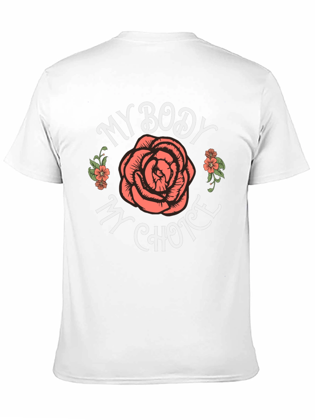 My Body My Choice Rose Graphic Tee