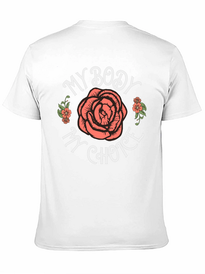 My Body My Choice Rose Graphic Tee
