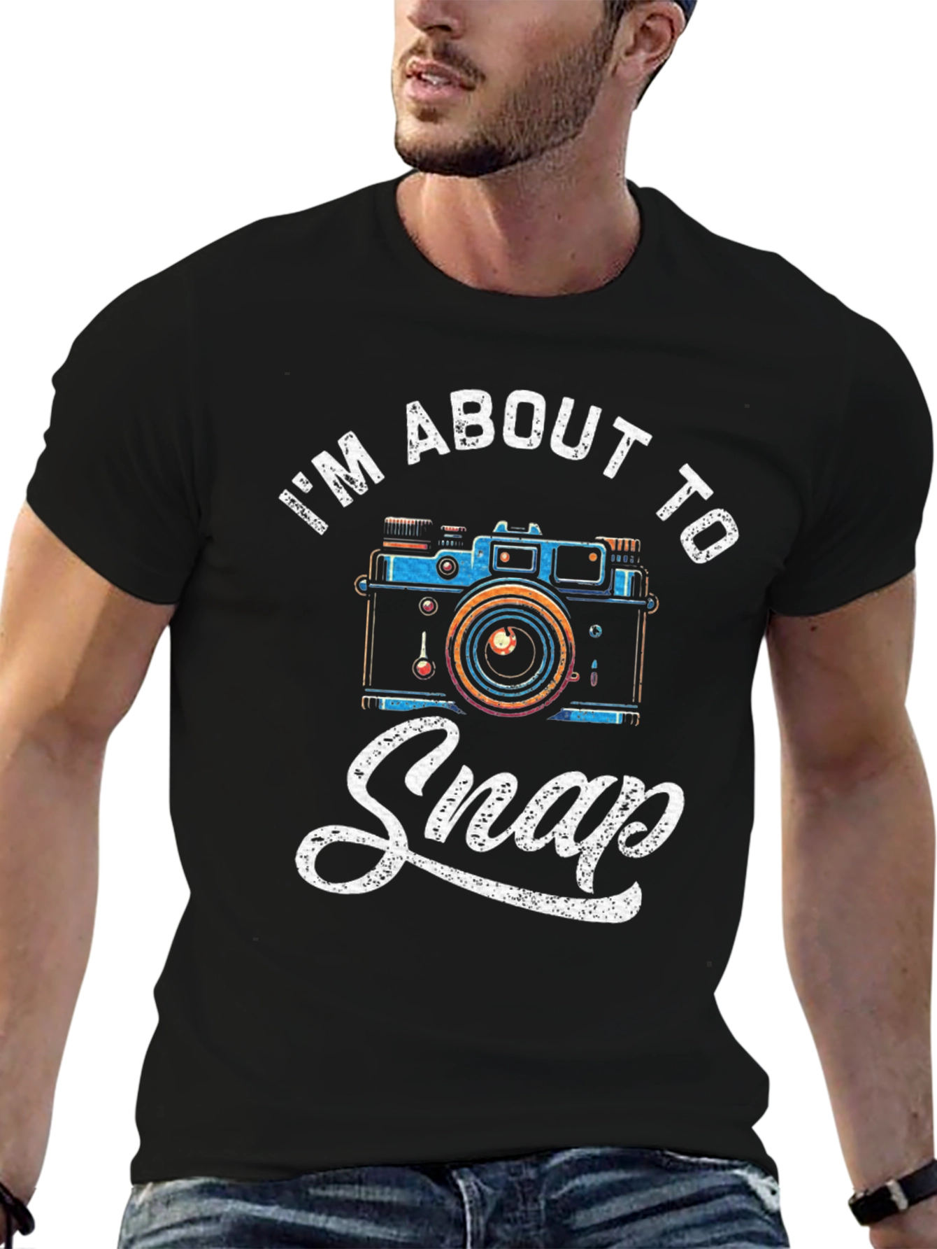 Im About to Snap Funny Photographer T-Shirt