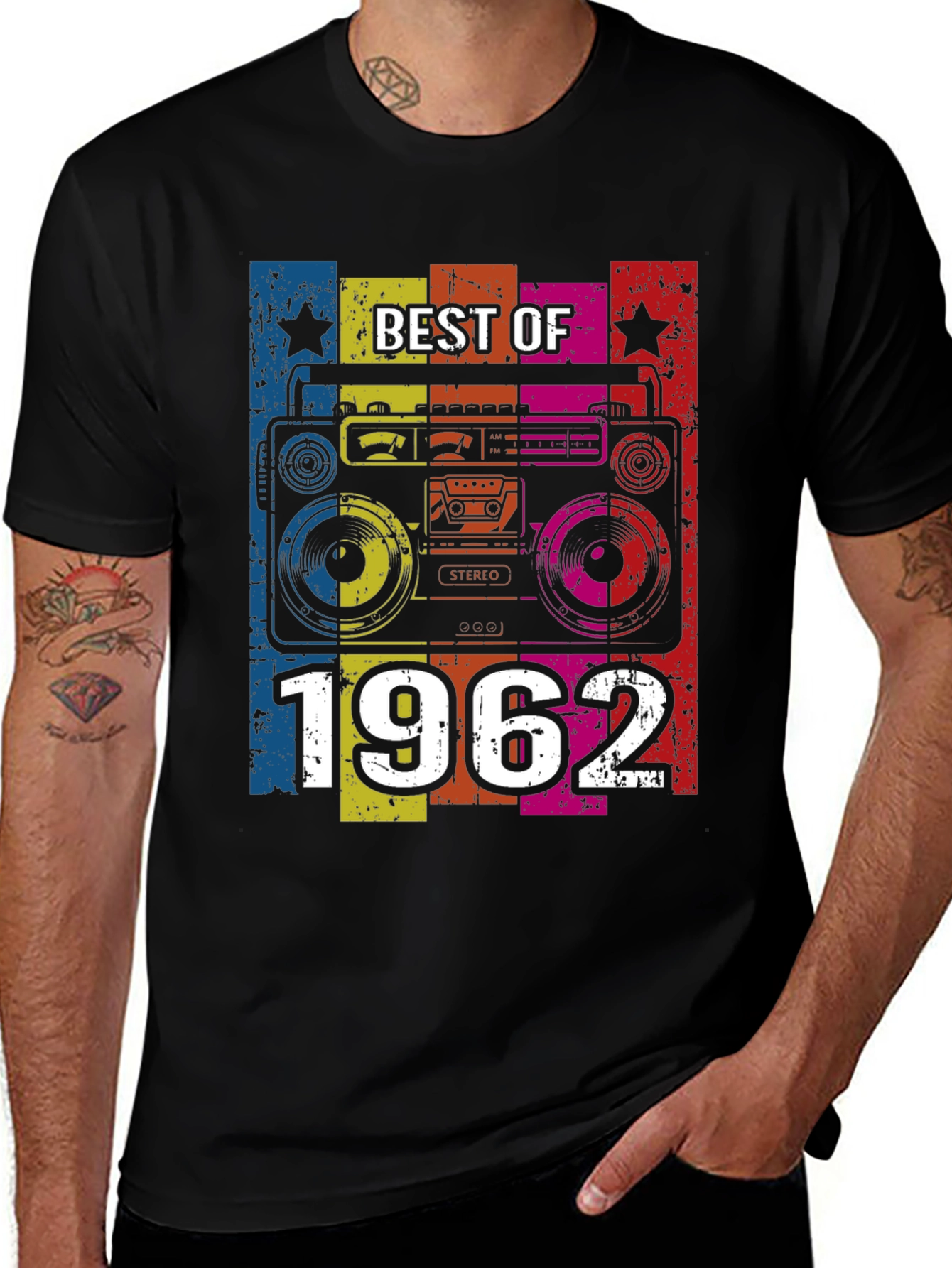 Best of 1962 Boombox Graphic Tee