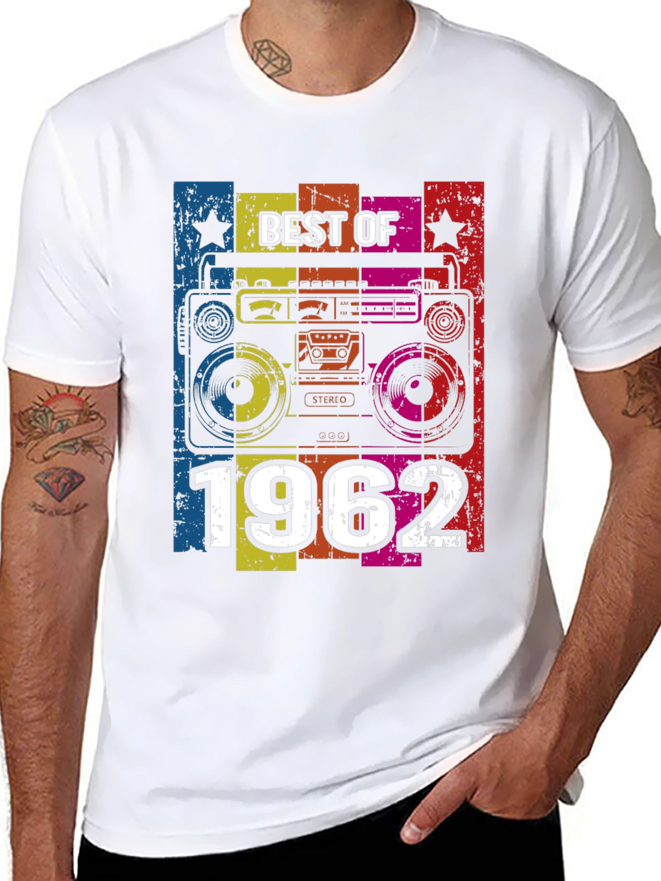 Best of 1962 Boombox Graphic Tee
