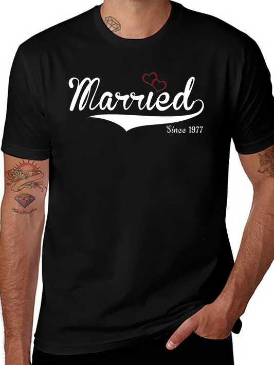 Married Since 1977 Anniversary T-Shirt