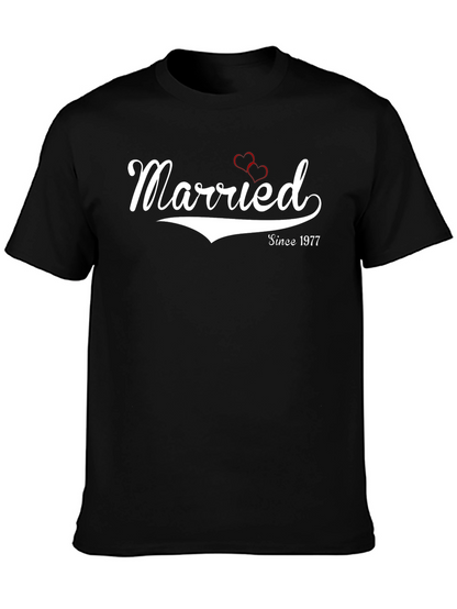 Married Since 1977 Anniversary T-Shirt
