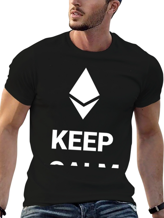 Keep Calm Ethereum Crypto T-Shirt