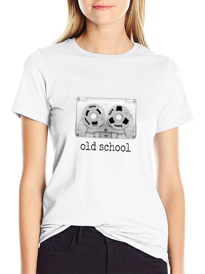 Retro Cassette Tape Old School T-Shirt