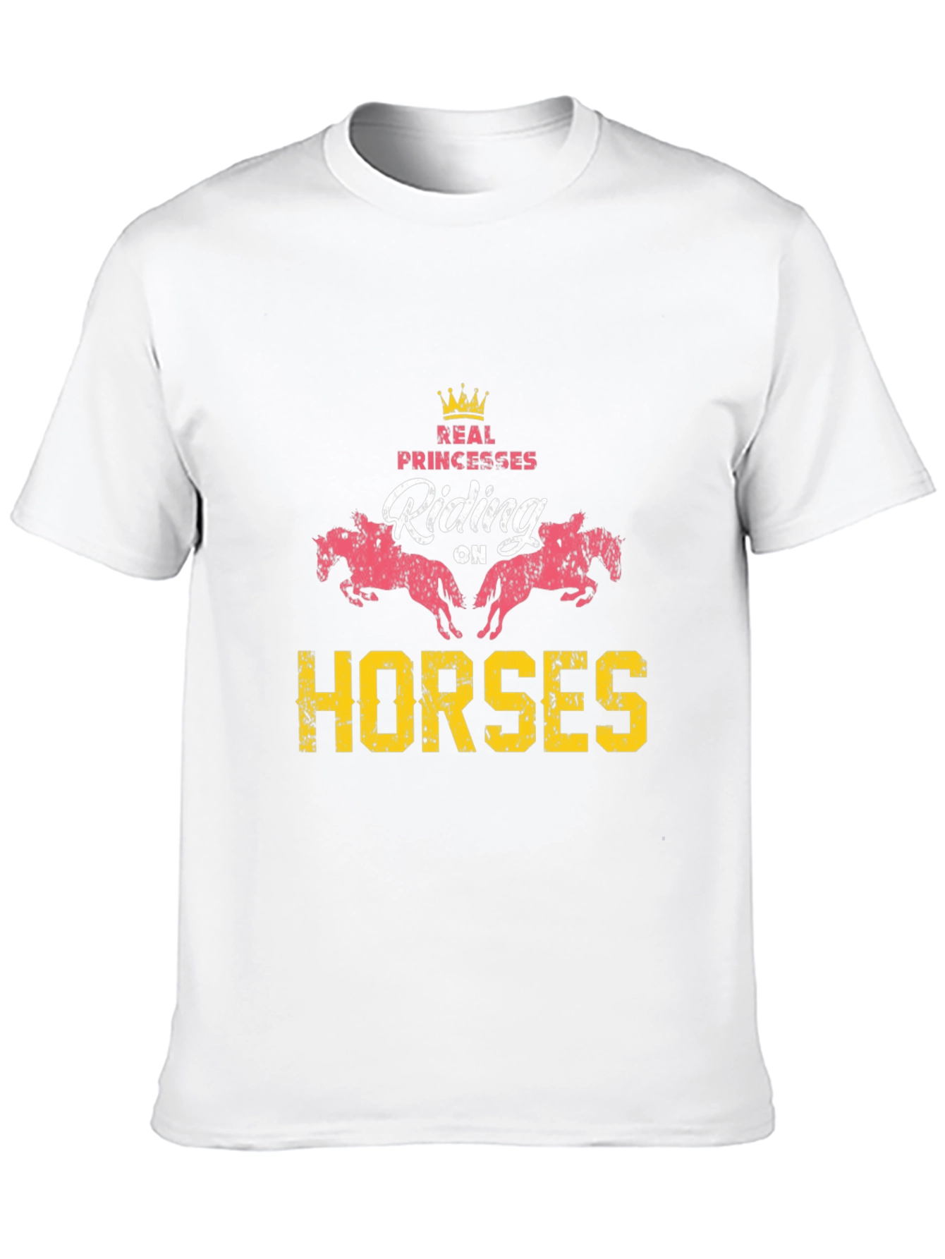 Real Princesses Riding Horses Graphic Tee