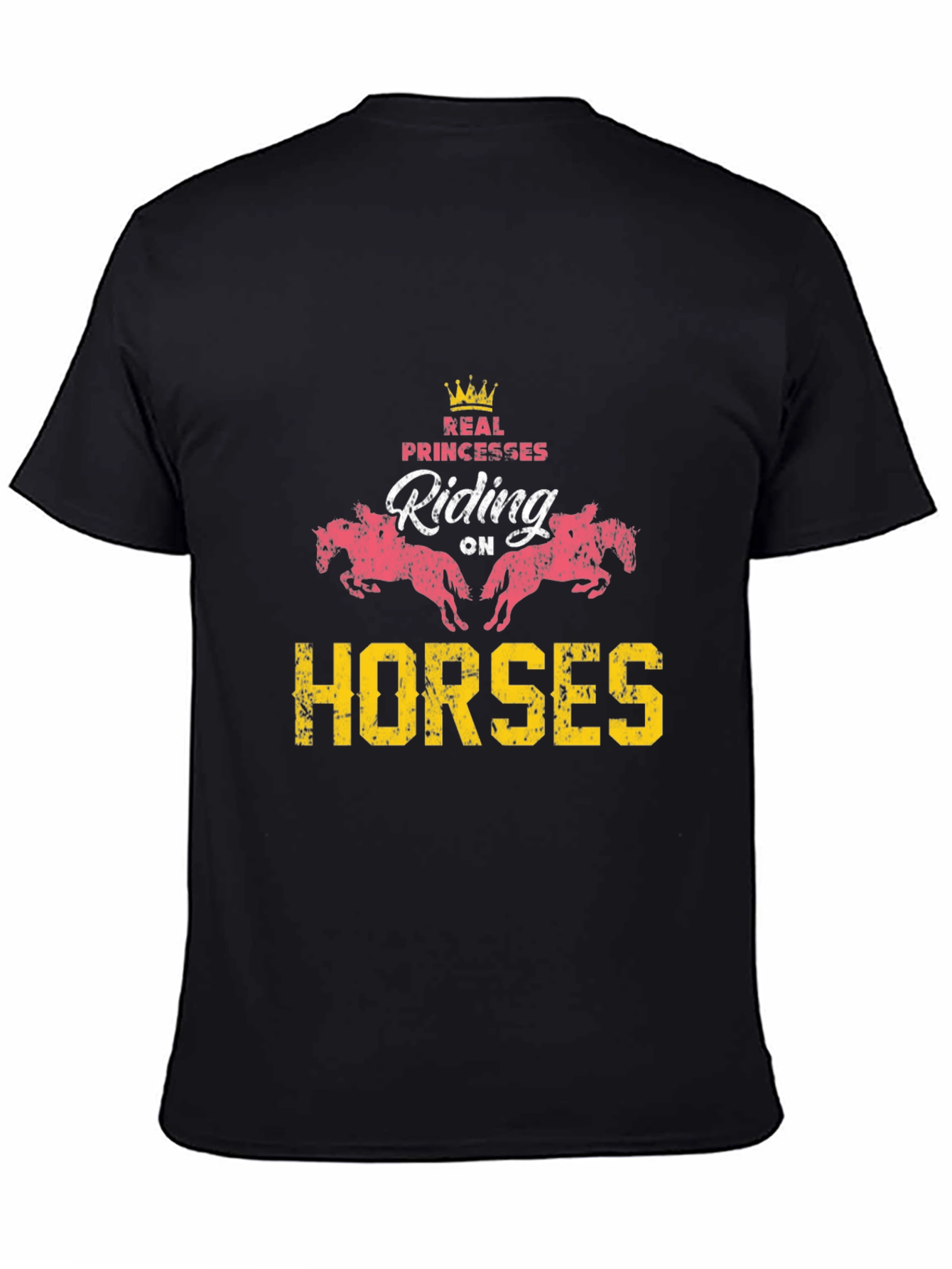 Real Princesses Riding Horses Graphic Tee
