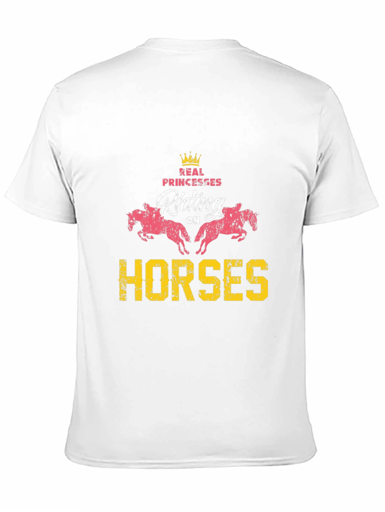 Real Princesses Riding Horses Graphic Tee