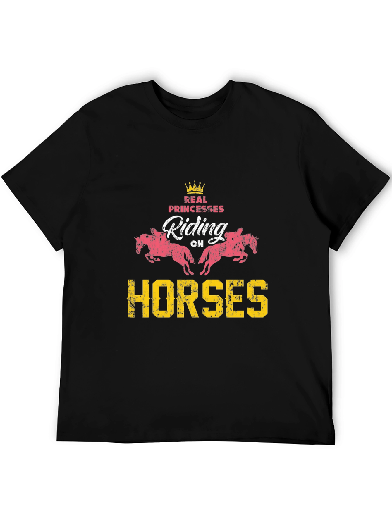 Real Princesses Riding Horses Graphic Tee
