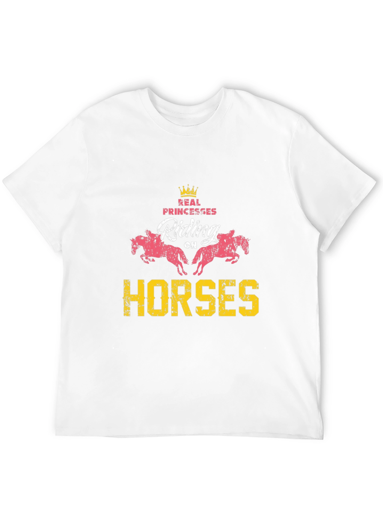 Real Princesses Riding Horses Graphic Tee