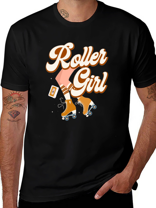 Retro Roller Girl T-Shirt