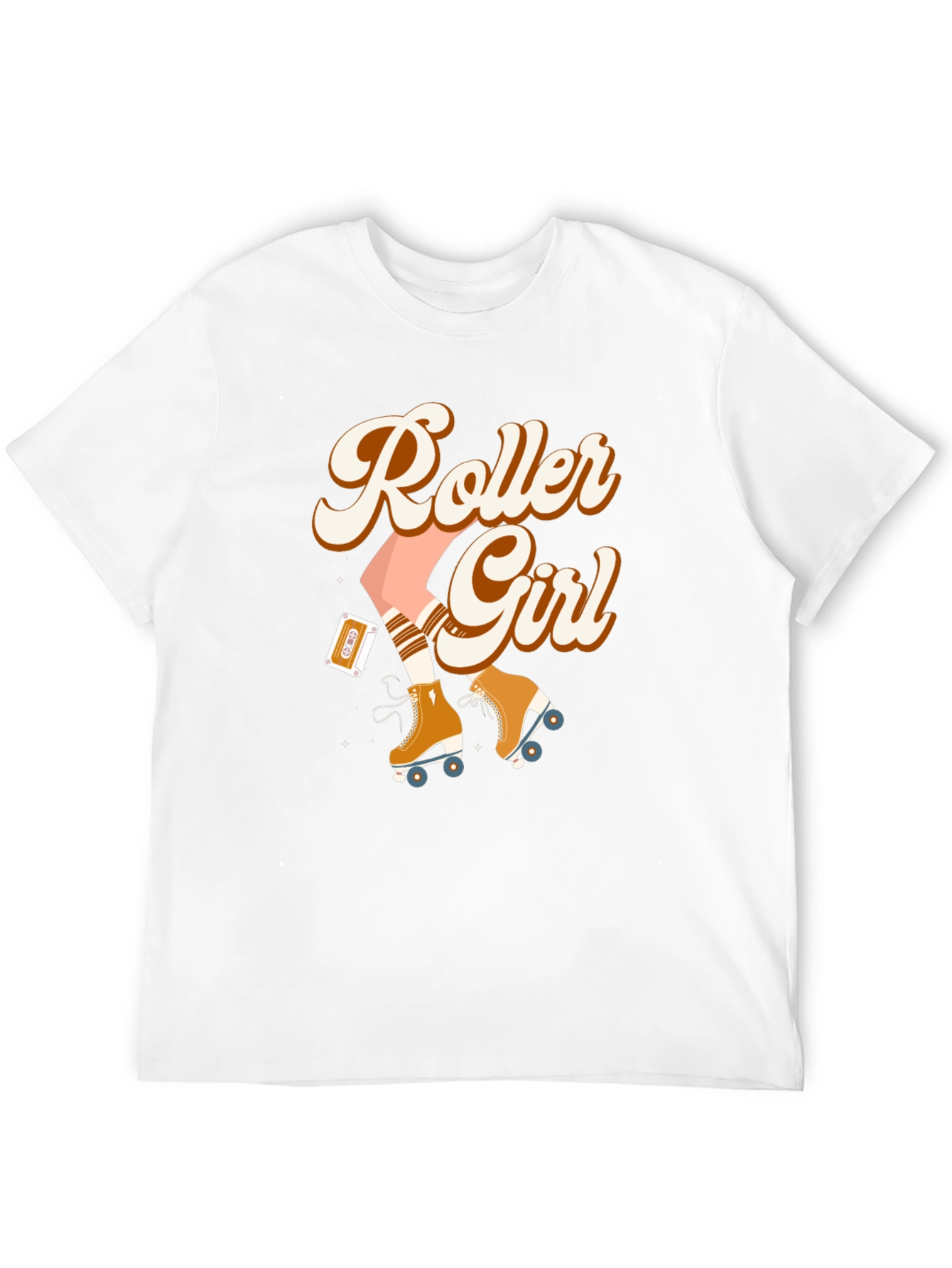Retro Roller Girl T-Shirt